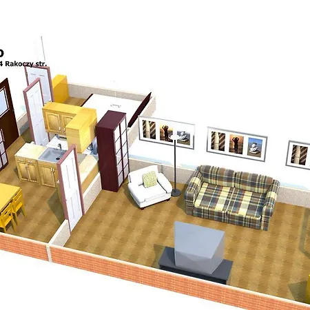 Appartement Little Americas Soho Budapest